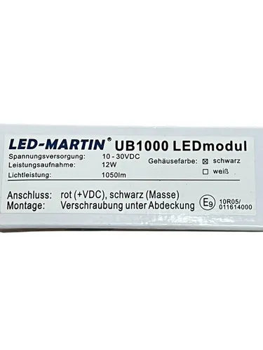 Umfeldbeleuchtung UB1000 von LED-MARTIN