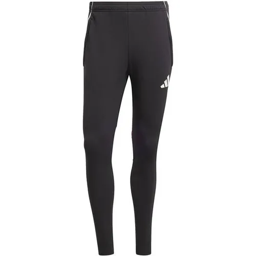 Adidas Tiro 25 Competition Trainingshose - schwarz - Trainingshose für Fußballer, schmal geschnitten mit AEROREADY Technologie für trockenen Komfort. Ideal für kalte Temperaturen, bleib fokussiert auf dein Workout.