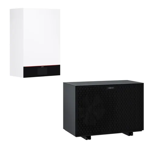 Viessmann Vitocal 250-A Luft/Wasser-Wärmepumpe Typ A04 230V V105 mit integrierter Begleitheizung