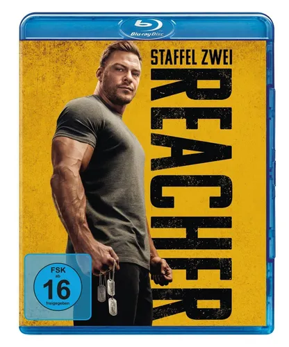 Reacher - Die Serie - Staffel 2 - Blu-ray - Spannende Fortsetzung der Actionserie mit Jack Reacher, FSK 16, in deutscher und englischer Sprache, veröffentlicht am 26.09.2024.
