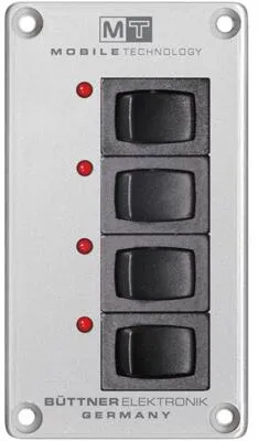 Büttner Elektronik MT Schalter-Panel 4, 12V