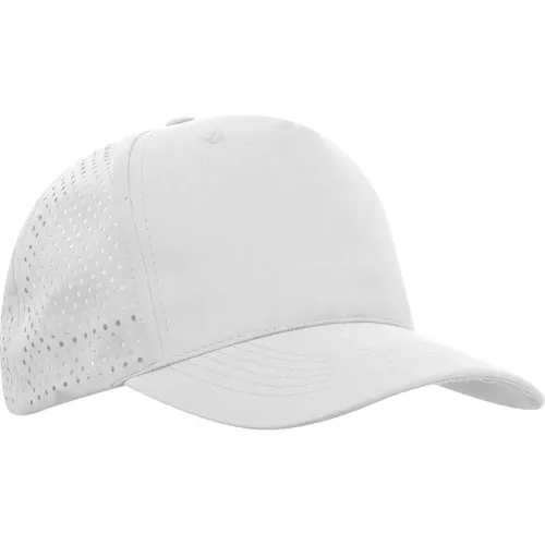 Basecap / mit Klettverschluss und Schweißband innen / Farbe: weiß