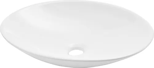 [neu.haus] Waschbecken aus Keramik für Gäste-WC (50x35,5cm)