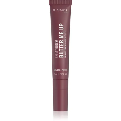 Rimmel Oh My Gloss! Butter Me Up feuchtigkeitsspendendes Lippenbalsam Farbton 003 Mellow Mocha 15 ml