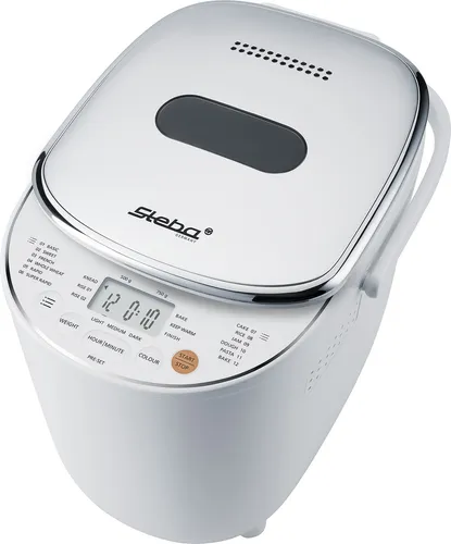 Steba Brotbackautomat BM 3 - 12 Automatikprogramme, 540 Watt, individuell einstellbares Brotgewicht und Bräunungsgrad für perfektes selbst gebackenes Brot, Kuchen und Marmelade