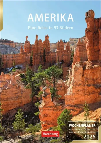 Ulrike Issel | Amerika Wochenplaner 2026 von Harenberg