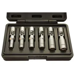 Boni-Shop Steckschlüssel Set - 8-16 mm, robust und flexibel - Hochwertiges Steckschlüssel Set für Heimwerker und Profis. Aus langlebigem Chrom-Vanadium-Stahl, ideal für präzisen Glühkerzenwechsel. Praktische Aufbewahrungsbox inklusive.