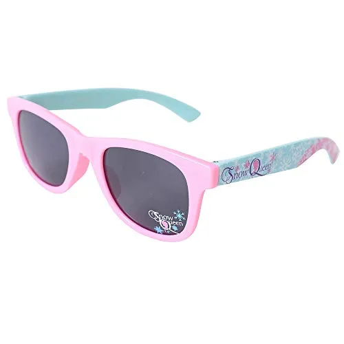 TE-Trend Frozen Kinder Mädchen Girl Sonnenbrille Kindersonnenbrille Sonnenschutz UV400 Brille Motivbrille Snow Queen Rosa Mint