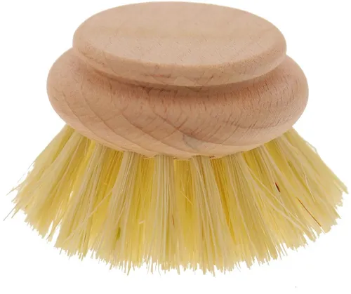 Ersatzkopf für Spülbürste Abwaschbürste Borsten echt Fibre D 5,3 x H 4,5 cm