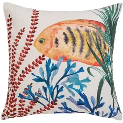 done.® Dekokissen Orange Fish in orange von Done