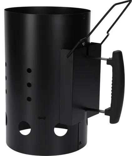 Grillkohleanzünder Kohle Anzündkamin BBQ Grillstarter XXL Groß ca. 19x30,5cm