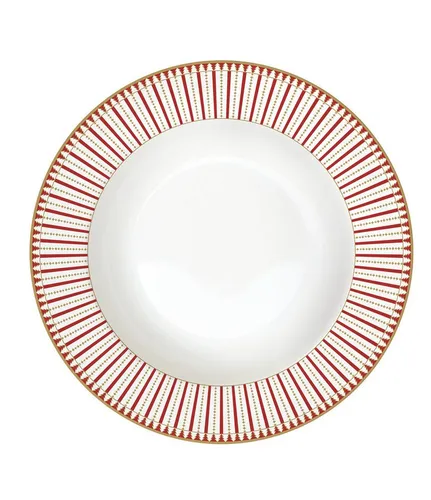 EasyLife Suppenteller Magie de Noel, Handwäsche empfohlen, Weiß, Weihnachten, H: 3.5cm