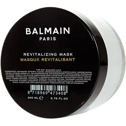 Balmain Hair Couture Revitalizing Mask 200 ml - Haarmaske zur intensiven Revitalisierung von trockenem, geschädigtem Haar. Stärkt und pflegt das Haar mit Arganöl und Kaschmirprotein für glänzende, geschmeidige Ergebnisse.