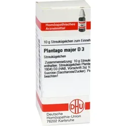 Plantago Major D 3 Globuli 10 g