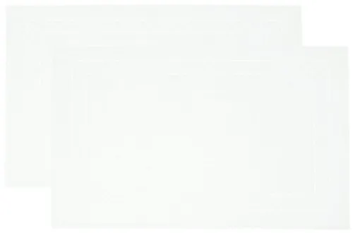 ZOLLNER Badematte, rutschhemmend, fußbodenheizunggeignet, 100% Baumwolle, rechteckig, Badematte, 100% Baumwolle, vom Hotelwäschespezialisten, mit Zopfmuster