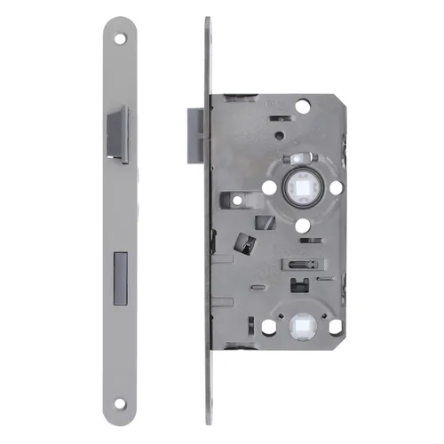 ToniTec Einsteckschloss Türschloss rechts WC/Bad Badtürschloss 235x20mm 55erDorn