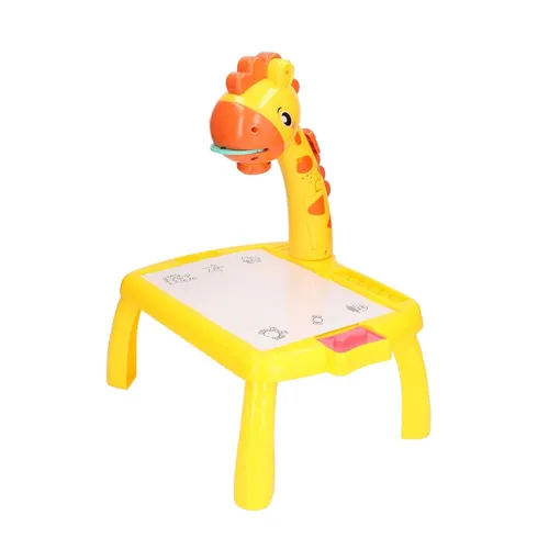 Interaktiver LED Zeichenprojektor für Kinder ab 3 Jahren, LED Smart Sketcher mit Marker und Zeichenwerkzeugen - GIGIDRAW