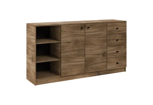 Beautysofa Kombikommode WELLO – Stilvolles Sideboard in Loft-Design