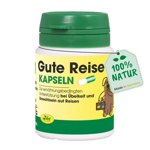 Produktbild cdVet Gute Reise Kapseln für Hunde
