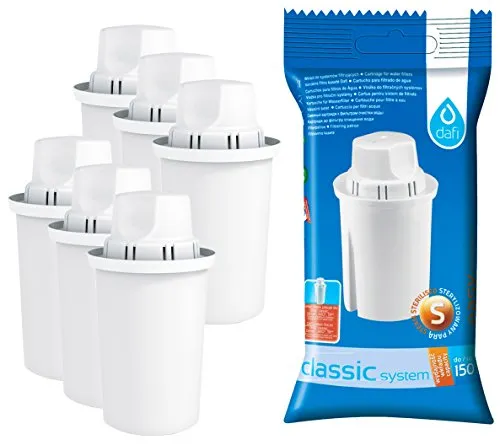 Dafi Pack 6 Filterkartuschen kompatibel mit Brita Classic®