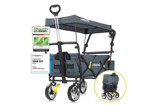 Hand- & Bollerwagen Grau von Hoberg