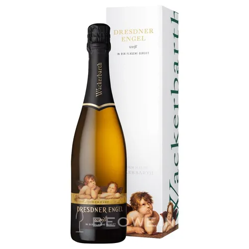 Dresdner Engel Sekt Trocken 0,75 l - Flaschengärung aus Sachsen - Weine: Hochwertiger Sekt mit Flaschengärung aus Sachsen, ideal für feierliche Anlässe. Genießen Sie den trockenen Geschmack in stilvoller Geschenkhülle.