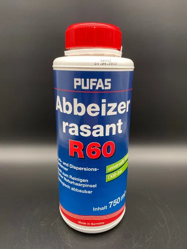 750ml Pufas Abbeizer rasant Lack Farben Lasuren Entferner Pinsel Reiniger