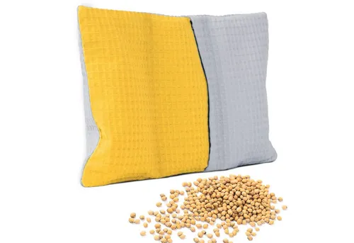 Amilian Kirschkernkissen Kirschkernkissen Nacken Schulter - Kirschkernkissen Mikrowelle 20x30cm, Füllung: 100% Kirschkerne - Bezug: 100% Baumwolle, Kissen für Kinder, Erwachsene, ideal als Massagekissen, Wärmekissen, Wärmekompresse, Kältekissen - 100% Baumwolle, 100% Kirschkerne