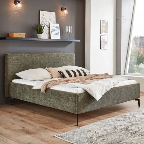 meise.möbel Polsterbett Riva II mit Bettkasten in grün von Meise.Möbel