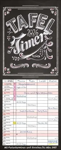 Familienplaner von Korsch Verlag