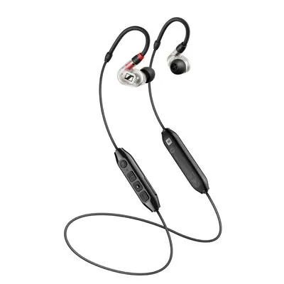 Sennheiser IE 100 PRO Wireless CLEAR - Profi-In-Ear-Kopfhörer - Kopfhörer für professionelles Monitoring, ultraflacher Aufbau für höchsten Tragekomfort und präziser Klang, ideal für laute Bühnen.