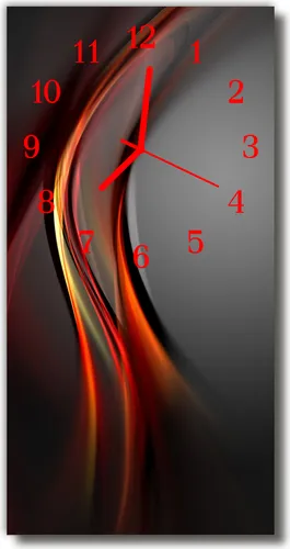 Wanduhren Rot von tulup