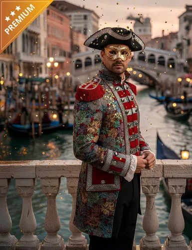 Karnevalsgarde Jacke Floral für Herren – Rot – Größe S - Auffällige Gardejacke im Vintage-Look mit buntem Blumenmuster, roter Samtapplikation und goldenen Verzierungen. Perfekt für Karneval und festliche Anlässe, sorgt für einen stilvollen Auftritt!