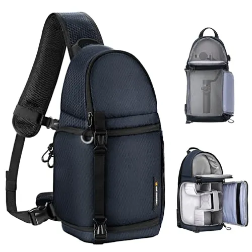 K&F CONCEPT Kamera-Umhängetasche, wasserdichte Kamera-Reisetasche