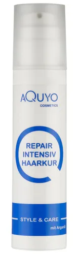 Haarkur mit Arganöl Mandelöl trockenes strapaziertes Haar Haarmaske Intensivkur