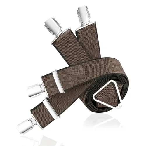 LINDENMANN Hosenträger Herren olive X-Form elastisch und längenverstellbar - Hochwertige Hosenträger für Herren in olivgrün, elastisch und längenverstellbar. Robuste Clips sorgen für optimalen Halt und Langlebigkeit. Perfekt für den täglichen Einsatz und jedes Outfit.