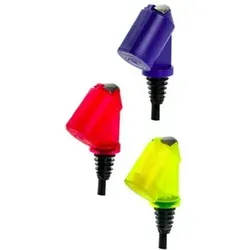 Flaschenportionierer, Ausgießer - Bottle Master 3000, Rot, Gelb, Blau Für 0,5 - 1,5 Liter Flaschen, Farbe Bottle Master 3000: Blau