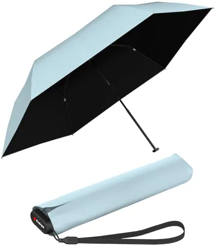 Knirps Taschenschirm US.050 Ultra Light Slim Manual mit UV- und Hitzeschutz - Ice