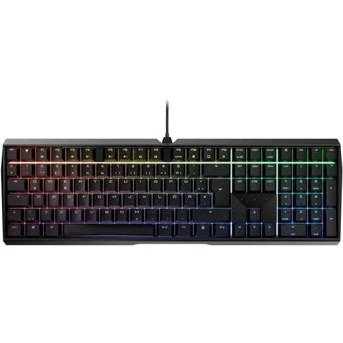 Cherry MX Board 3.0S Gaming RGB Tastatur MX-Red - Tastaturen mit MX RED Schaltern »Made in Germany«, hochwertigem Aluminium Gehäuse und 16 Millionen RGB-Farben für ein individuelles Spielerlebnis.