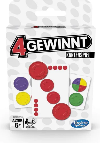 Hasbro E8388GC0 CLASSIC CARD GAMES CONNECT 4