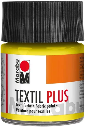 Marabu Stoffmalfarbe Textil plus 50 ml zitron 020 von Marabu