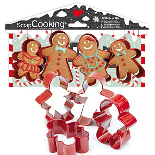 ScrapCooking 2081 Ausstechform, Edelstahl, gewürzbrot