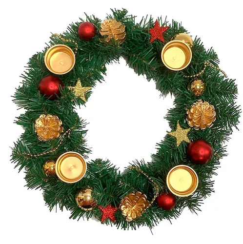 Adventskranz Ø35cm mit Kerzenhalter von Gravidus