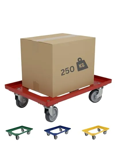 Rollwagen & Sackkarren Rot von BADfabrik24