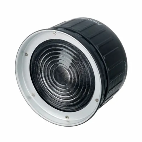 Aputure Fresnel 2X - Dauerlichter; Fresnel Vorsatzlinse mit hoher Lichtausbeute und vielseitigem Zoom von 12° bis 40° für kreative Lichtgestaltung; robust und hitzeresistent, ideal für professionelle Anwendungen.