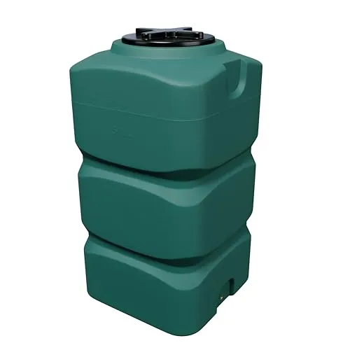 Varile Vertikaler Trinkwassertank Rechteckig (Grün, 500L)