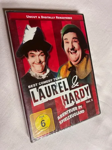 Laurel & Hardy Vol. 2 - Abenteuer im Spielzeugland | NEU/OVP DVD 04