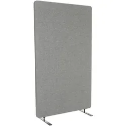 hjh OFFICE FLEXMIUT STAND Trennwand - Paravent aus 100 % PET + Polyester, ideal für offene Büros zur Geräuschreduktion und Raumstrukturierung.