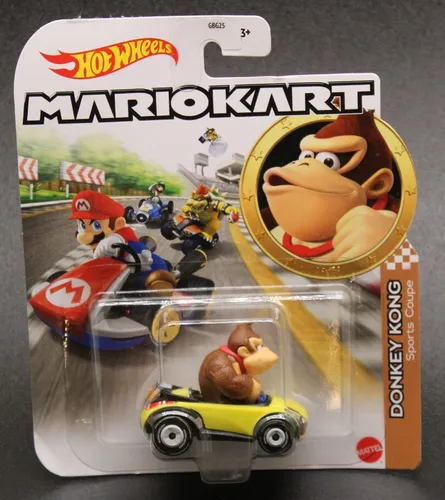 Hot Wheels - Mario Kart - Donkey Kong - Sports Coupe - 1:64 / Neu & Ovp