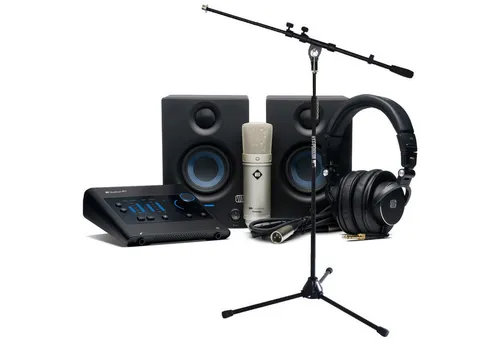 Presonus Presonus Recording-Set Quantum ES Ultimate Bundle mit Stativ Digitales Aufnahmegerät (Recording-Set)